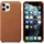 Apple iPhone 11 Pro Leder Case sattelbraun