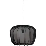 Light & Living Plumeria 1-flg. Ø50 cm rund schwarz