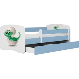 raumhirsch furniture Kinderbett Raumhirsch 80 x 180 cm Holzwerkstoff blau