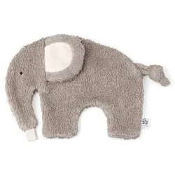 Sebra - Schmusetuch und Schnullerhalter, Elefant, grau
