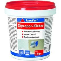 decotric Baufan Styroporkleber 1 kg Lösungsmittelfreier Klebstoff