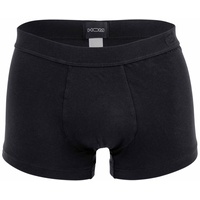 Hom Herren Comfort Boxer Brief - Supreme Cotton, Slip, Unterwäsche, einfarbig Schwarz L