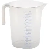 Hünersdorff Messkanne 5000 ml Polypropylen Transparent 939500
