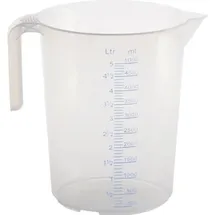 Hünersdorff Messkanne 5000 ml Polypropylen Transparent 939500