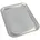 Einweg-Servierplatten Aluminium 0 3 cm St Silber
