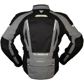 Modeka AFT Air Textiljacke wasserdicht - Grau/Schwarz M