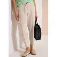 Cecil Style Scarlett Comfort Fit Stoffhose Beige 30 28