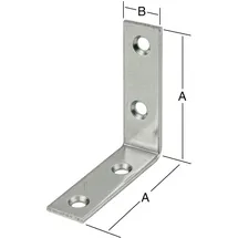 Vormann Stuhlwinkel Edelstahl