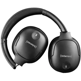 Intenso Over-Ear TWS True Wireless Kopfhörer Bluetooth 5.3, Hybrid Active Noise Cancelling ANC, Transparency Modus, Musik Modus, Passiver Modus