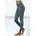 VIVANCE Leggings VIVANCE Gr 44/46 N-Gr Single Jersey Obermaterial 95 Baumwolle 5 Elasthan unifarben Basic skinny fit Hosen Leggings mit zwei Handytaschen