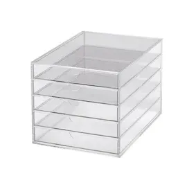 Maul Schubladenbox 24 x 21,8 x 32 cm 5-tlg. transparent