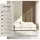 Tectake Akustikpaneel Sonic Wall Eiche hell 4 St. 60 x 120 x 2,1 cm
