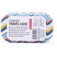 Kikkerland Europe Striped Travel Case Asst