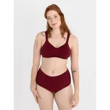 erlich textil Slip JOSEPHA in weinrot | Gr.: 36