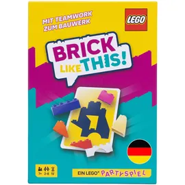 Bezzerwizzer Asmodee Brick Like This! Das offizielle Lego-Partyspiel - Schnelles, lustiges Bauspiel für Familien, Kinder, Jugendliche und Erwachsene – 15 Minuten, für 2-8 Spieler ab 7 Jahren,
