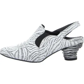 SIMEN Slingpumps in weiß, Größe 40