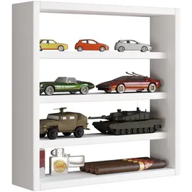 VCM Wandregal Osado S 40 x 12 x 10 cm Weiß