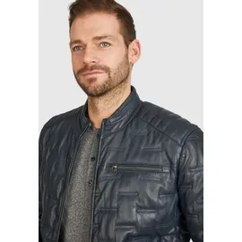 Bugatti BUSANDRO Lederjacke Blau 60
