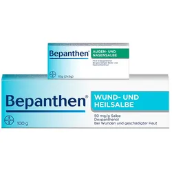 Bepanthen Wundpflegeset Augen + Schleimhäute 100+10 St