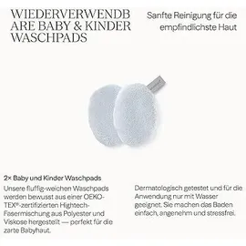 waschies gmbh Waschpads Baby- & Kinderhaut pastel blue