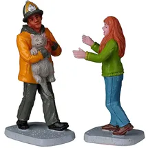 Lemax 22120 Vail Village Figurine My Hero Set Of 2 Art.-nr.