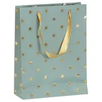 Clairefontaine 5x Geschenktasche M 17x6x22 cm, Weihnachten Wald -