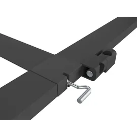 hecht International Insektenschutz Türbausatz Master Slim 120 x 240 cm Grau