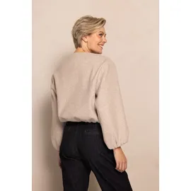 Zhrill Blouson MANOA lässiger Look, mit Eingrifftaschen, hüftlange Passform beige XL (42)
