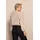 Zhrill Blouson MANOA lässiger Look, mit Eingrifftaschen, hüftlange Passform beige XL (42)