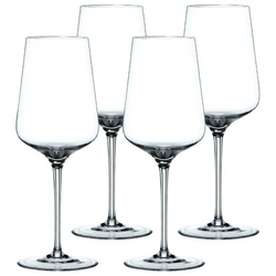 Nachtmann Rotweinglas ViNova Rotweingläser 550 ml 4er Set, Kristallglas weiß