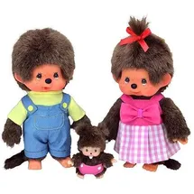 Sekiguchi Monchhichi Familien Set