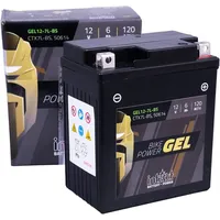Intact Bike-Power GEL12-7L-BS CTX7L-BS, 50614 Pantheon 125 JF12 03-06