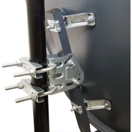 PremiumX Premium X Satelliten-Komplettanlage 4 Teilnehmer 60cm Antenne Quad LNB 50m Antennenkabel 4x HD TV Sat-Receiver