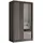 masseno Schwebetürenschrank NELVIA 120 x 216 x 61 cm Grau