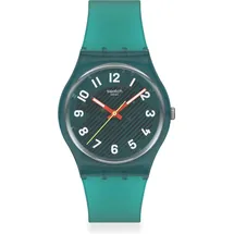 Swatch Wavelengths of Moss Unisexuhr Kautschuk 34 mm SO28L100