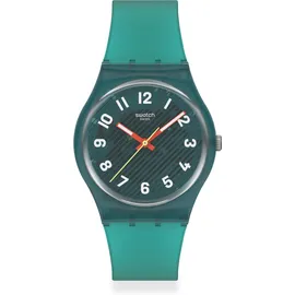 Swatch Wavelengths of Moss Unisexuhr Kautschuk 34 mm SO28L100