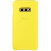 Samsung Leather Cover EF-VG970 für Galaxy S10e gelb