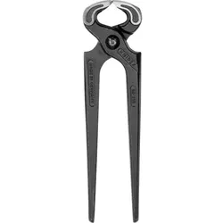 KNIPEX Kneifzange schwarz flach-runde Backen