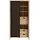 Forte Highboard Jytana 0 x 0 x 0 cm Schwarz/Eichefarben