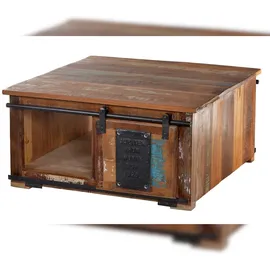 SIT Möbel Jupiter Mehrfarbig Altholz 80 x 40 x 80 cm