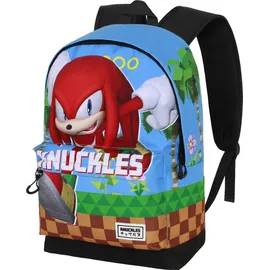 Karactermania Sonic the Hedgehog Knuckles Run Rucksack Multicolour