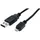 S/CONN maximum connectivity USB-A auf Micro USB 2.0 1 m Schwarz