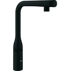 Grohe ESSENCE SMARTCONTROL Spültisch Armatur, herausziehbar, Laminarstrahl phantom black