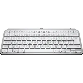 Logitech MX Keys Mini for Business Pale Gray, weiß/grau, LEDs weiß, Logi Bolt, USB/Bluetooth, ND (920-010605)