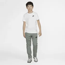 Nike Sportswear T-Shirt Kinder 100 white/black S 128-137 cm