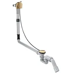 hansgrohe Wannenein-,Ab-u.Überlaufgarnitur 58317130 Exafill S Komplettset Sonderwannen PBR