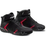 IXON Gambler WP Motorradschuhe, schwarz-rot, 41