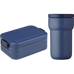 Mepal Lunchset Kaffee Ellipse + TAB, Lunchbox, Blau