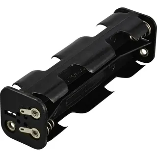 TRU Components TC-13220552 Batteriehalter 8x Mignon (AA) Lötanschluss (L x B x H) 108 x 32 x 29 mm