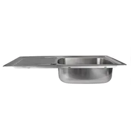 stabilo-sanitär Hemera R links Einbauspüle Edelstahl Handbetätigung 780 x 430 mm